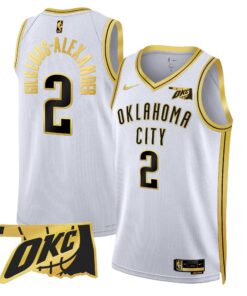 Oklahoma City Thunder Swingman Jersey - Oklahoma Patch - All Stitched