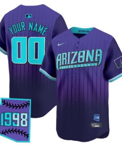 Arizona Diamondbacks 2025 City Connect Vapor Premier Limited Custom Jersey - Stitched