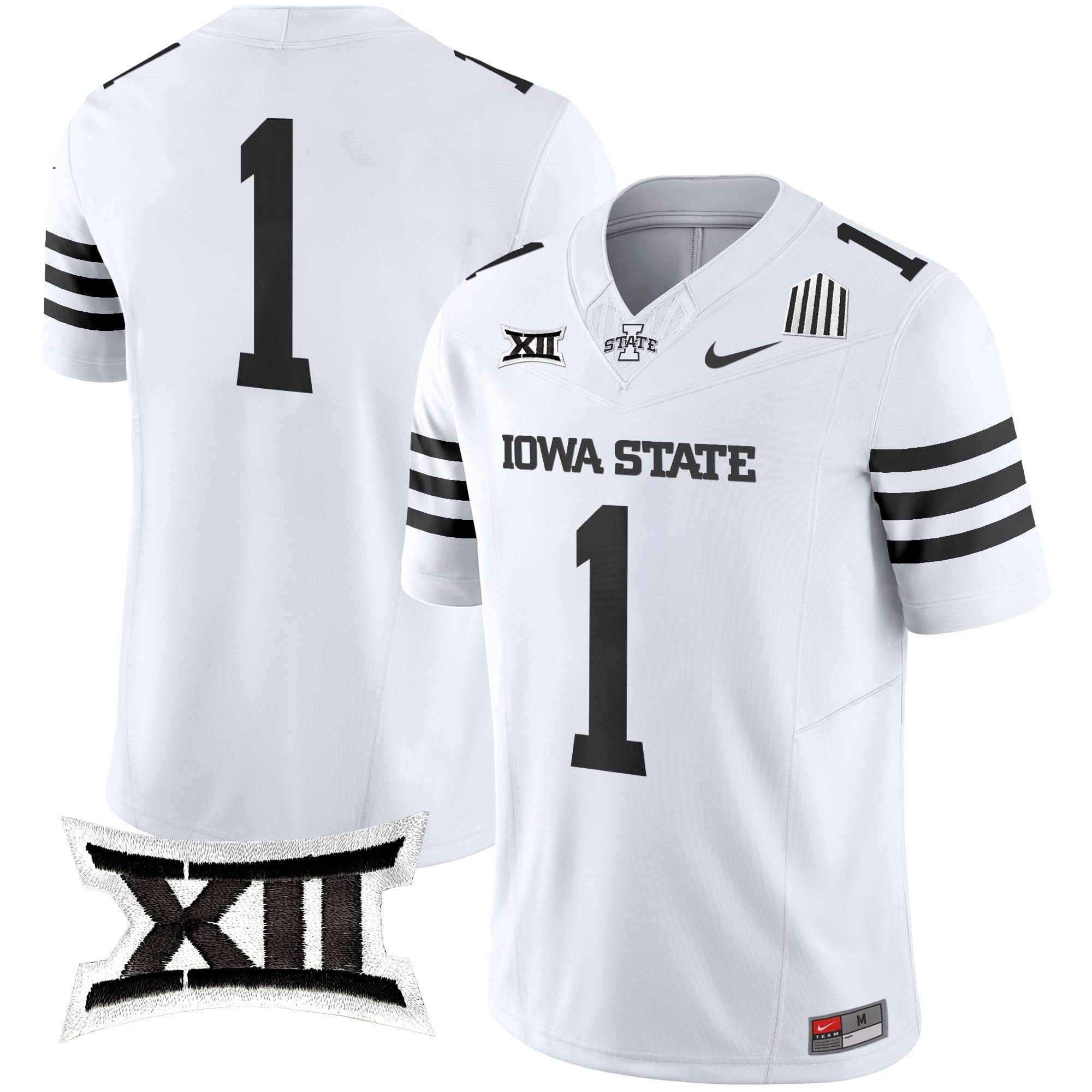 Iowa State Cyclones 2025 Vapor Limited Jersey - All Stitched - Image 50