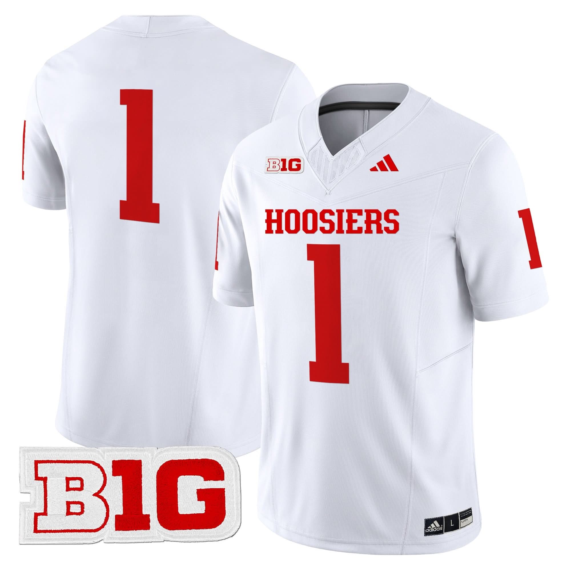 Indiana Hoosiers 2025 Vapor Limited Jersey - All Stitched - Image 11