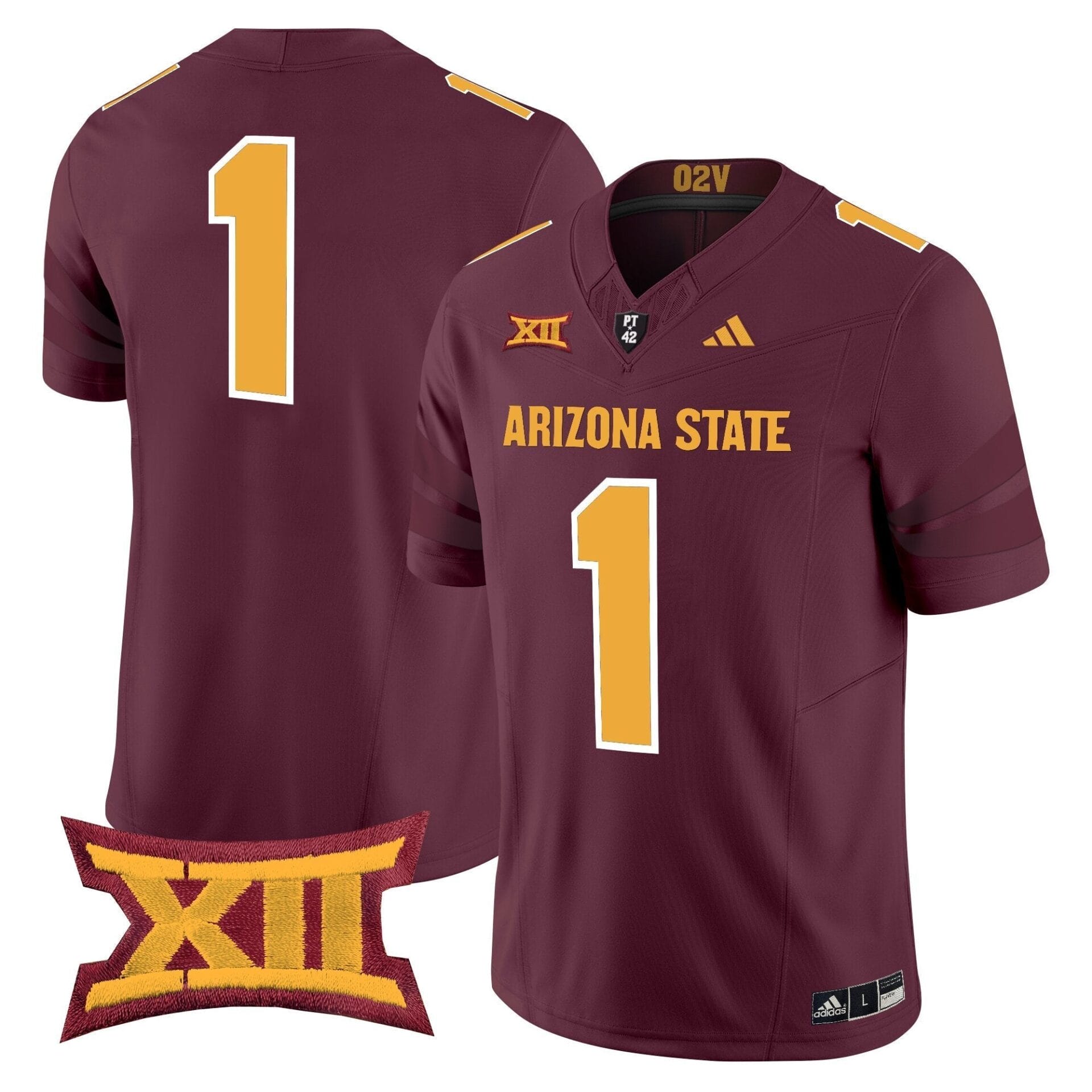 Arizona State Sun Devils 2025 Vapor Limited Jersey - All Stitched - Image 5