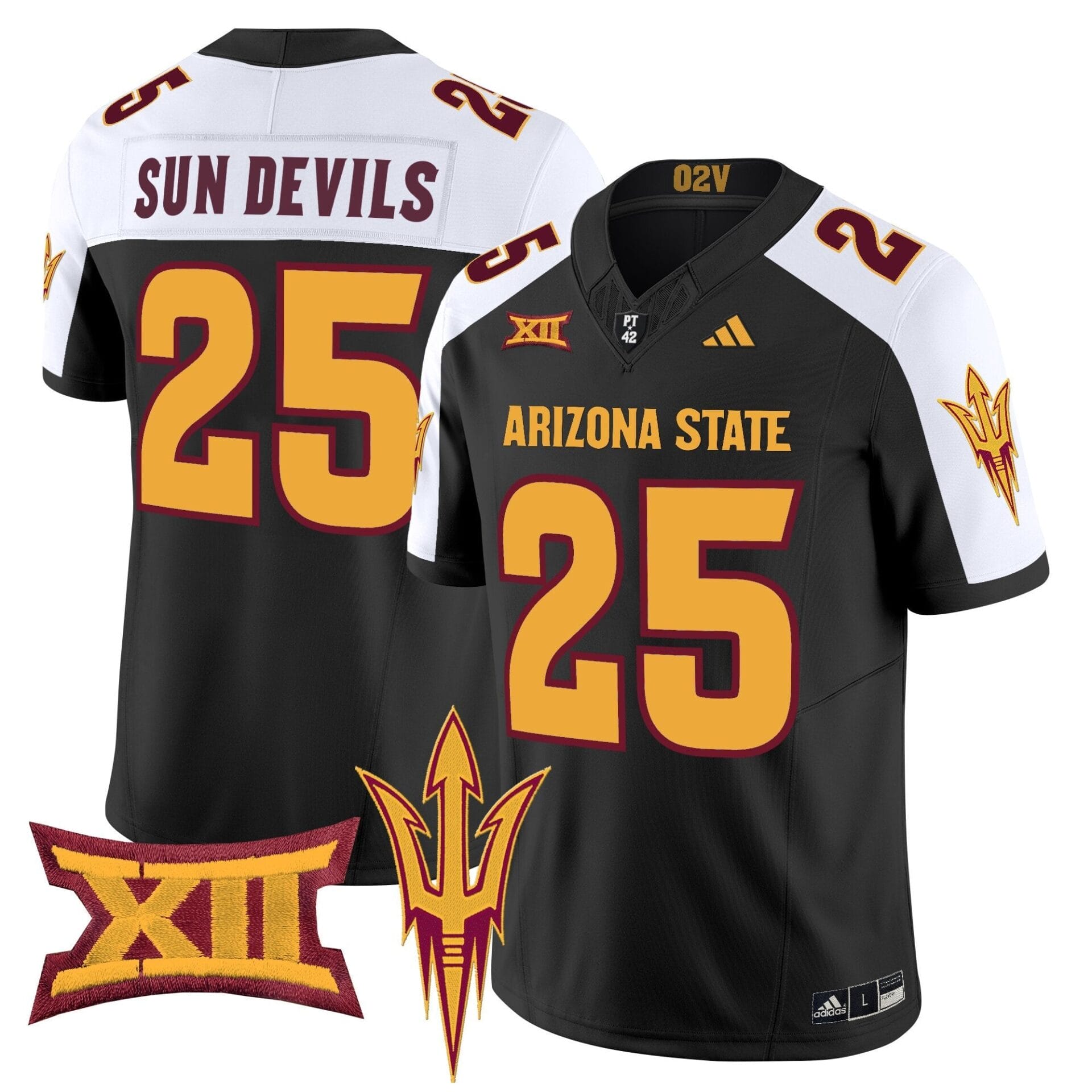 Arizona State Sun Devils 2025 Vapor Limited Jersey - All Stitched - Image 27