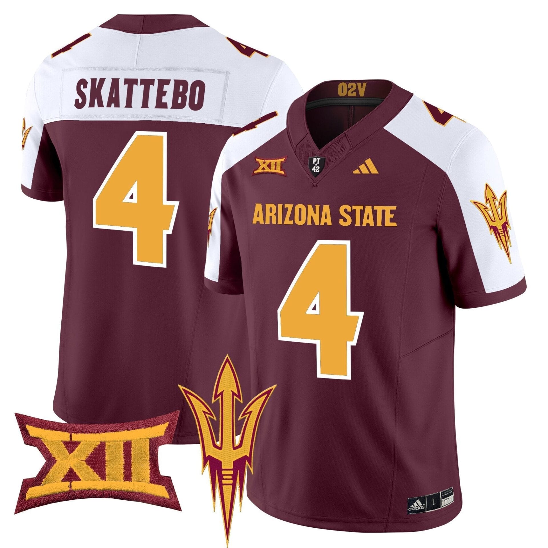 Arizona State Sun Devils 2025 Vapor Limited Jersey - All Stitched - Image 33
