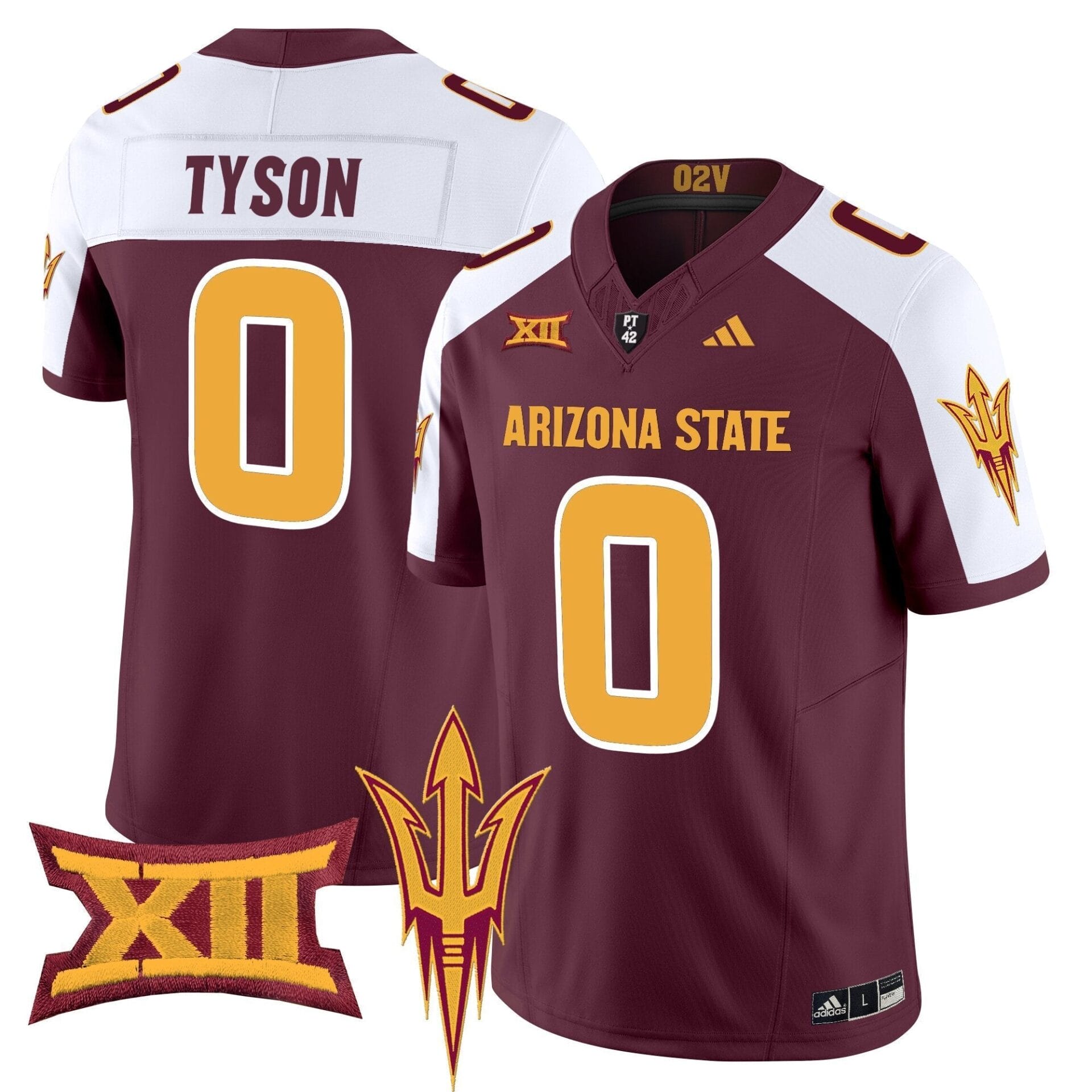 Arizona State Sun Devils 2025 Vapor Limited Jersey - All Stitched - Image 35