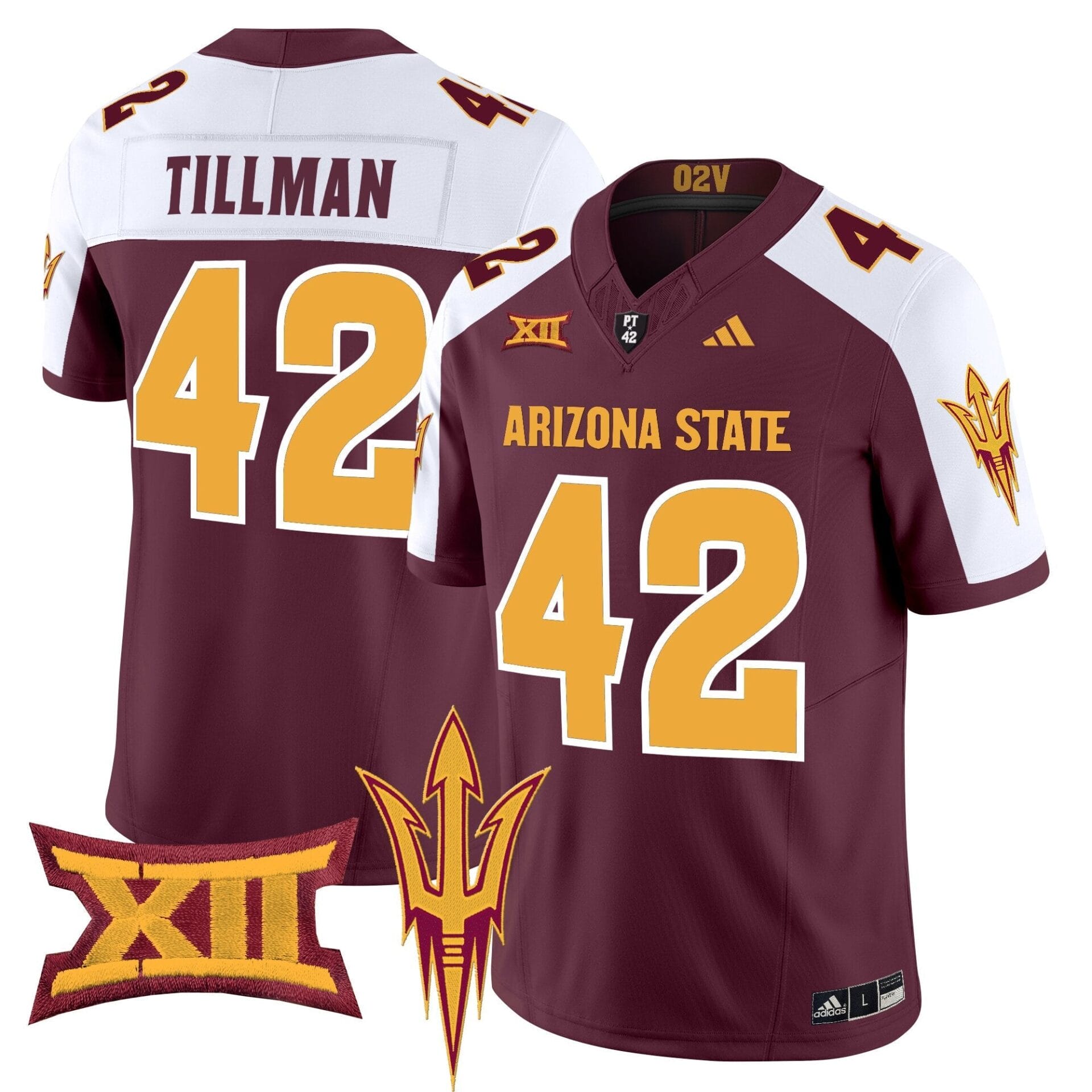 Arizona State Sun Devils 2025 Vapor Limited Jersey - All Stitched - Image 38
