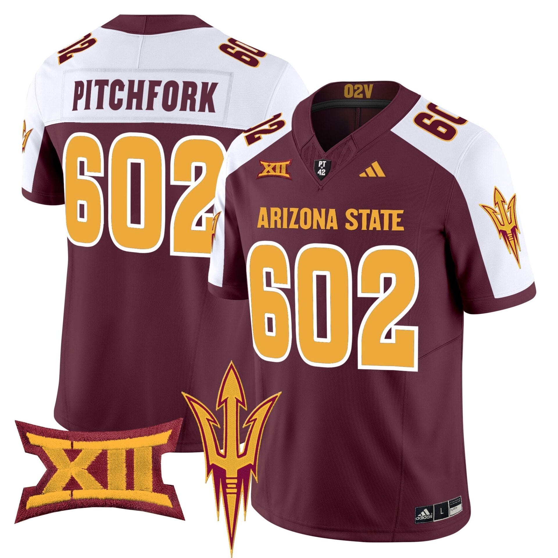 Arizona State Sun Devils 2025 Vapor Limited Jersey - All Stitched - Image 31