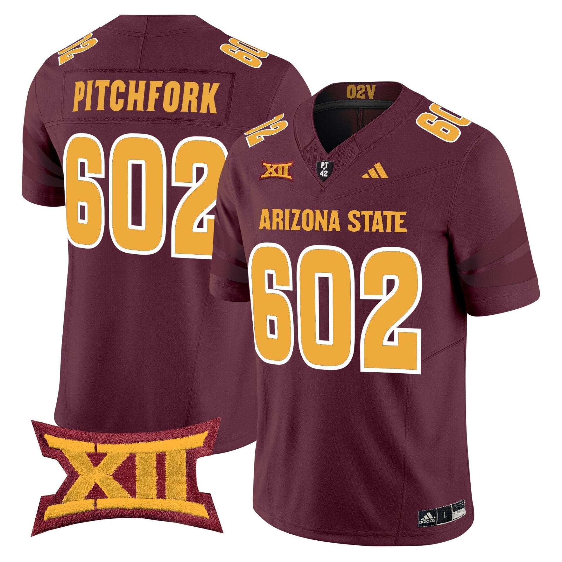 Arizona State Sun Devils 2025 Vapor Limited Jersey - All Stitched - Image 34