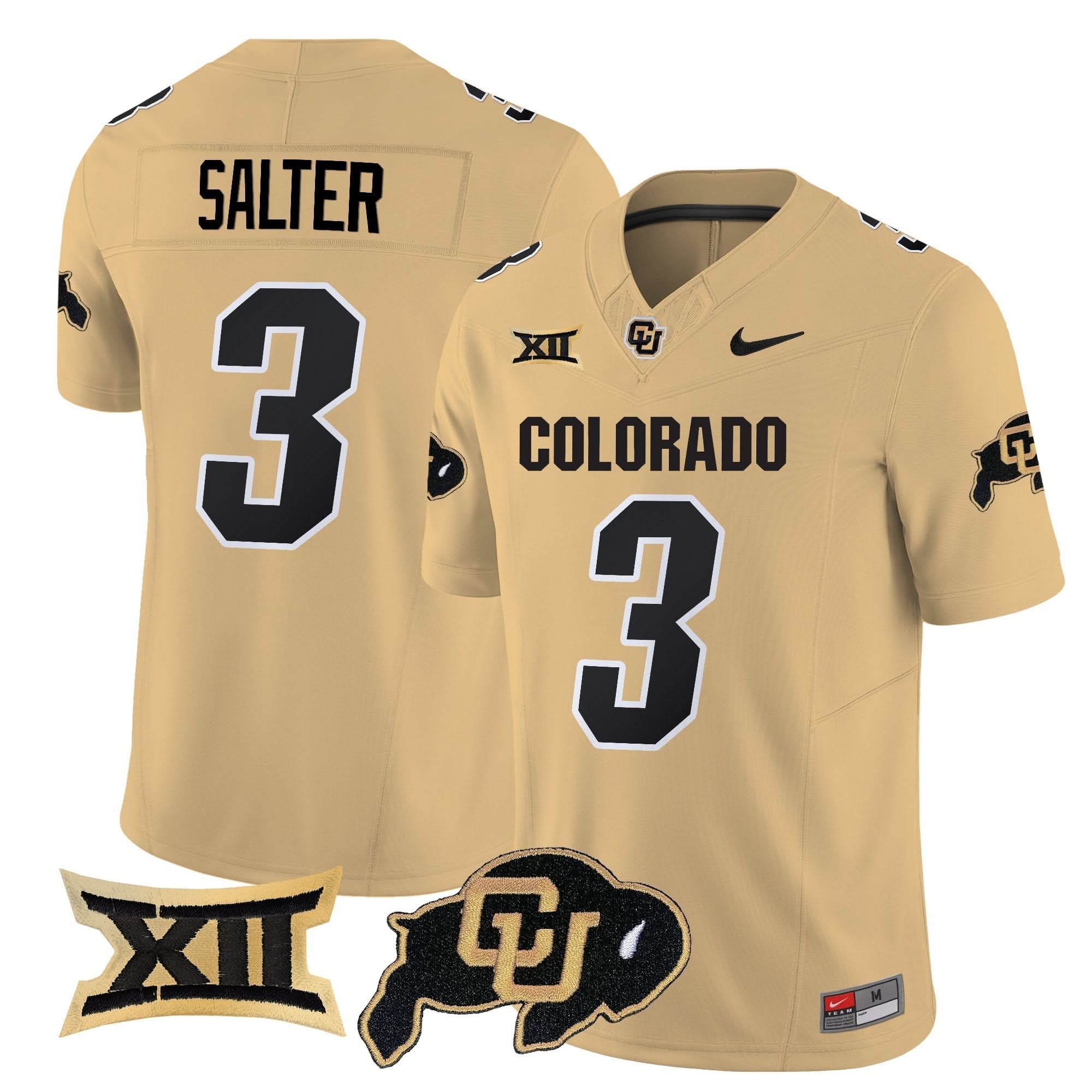 Colorado Buffaloes 2025 Vapor Limited Jersey - All Stitched - Image 27