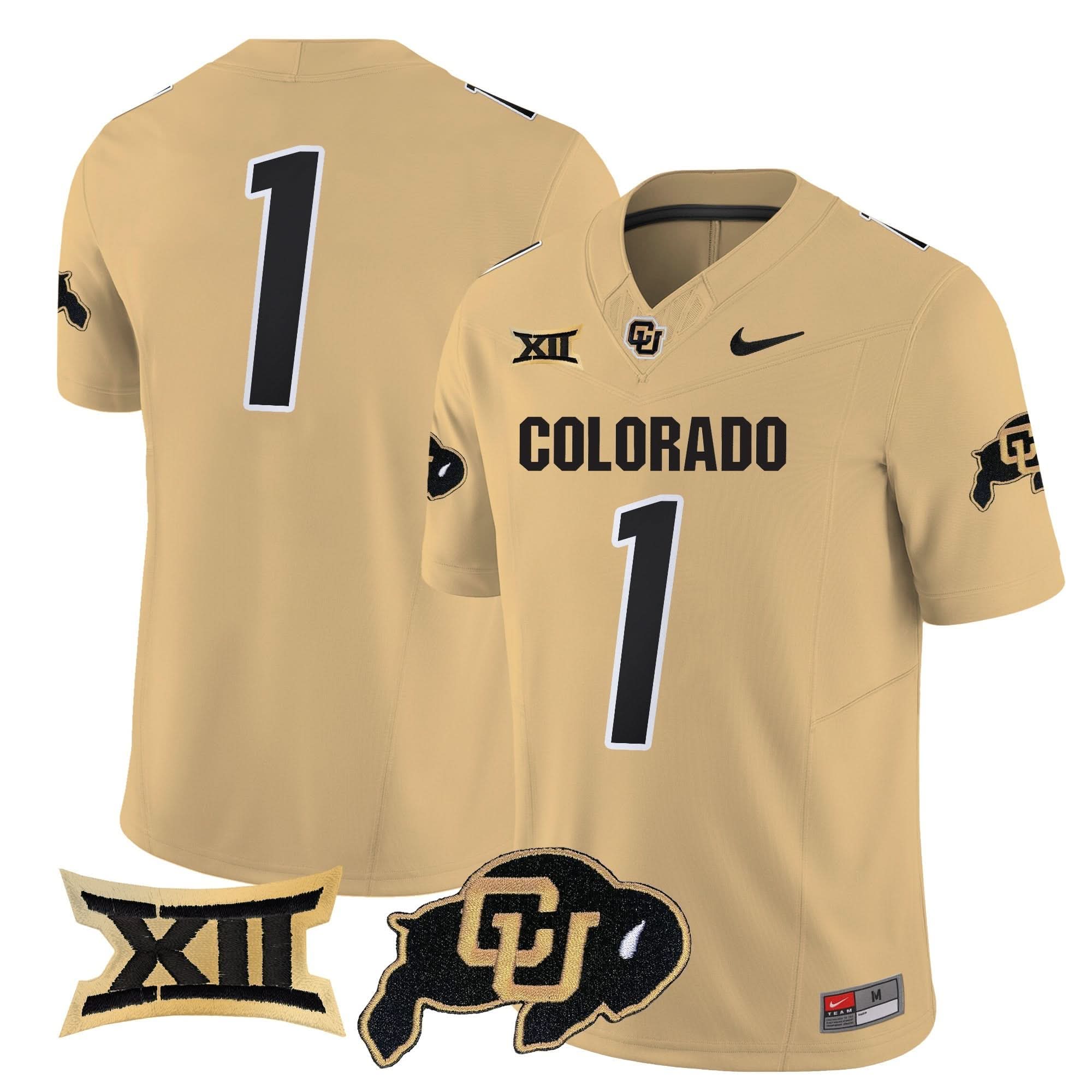 Colorado Buffaloes 2025 Vapor Limited Jersey - All Stitched - Image 35