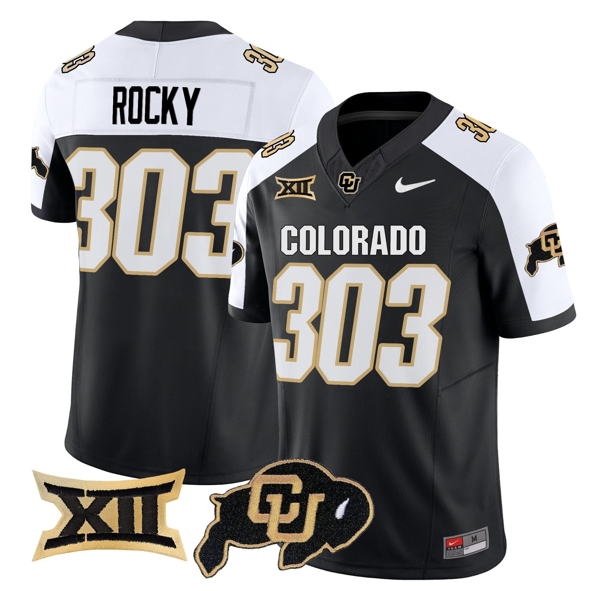 Colorado Buffaloes 2025 Vapor Limited Jersey - All Stitched - Image 12