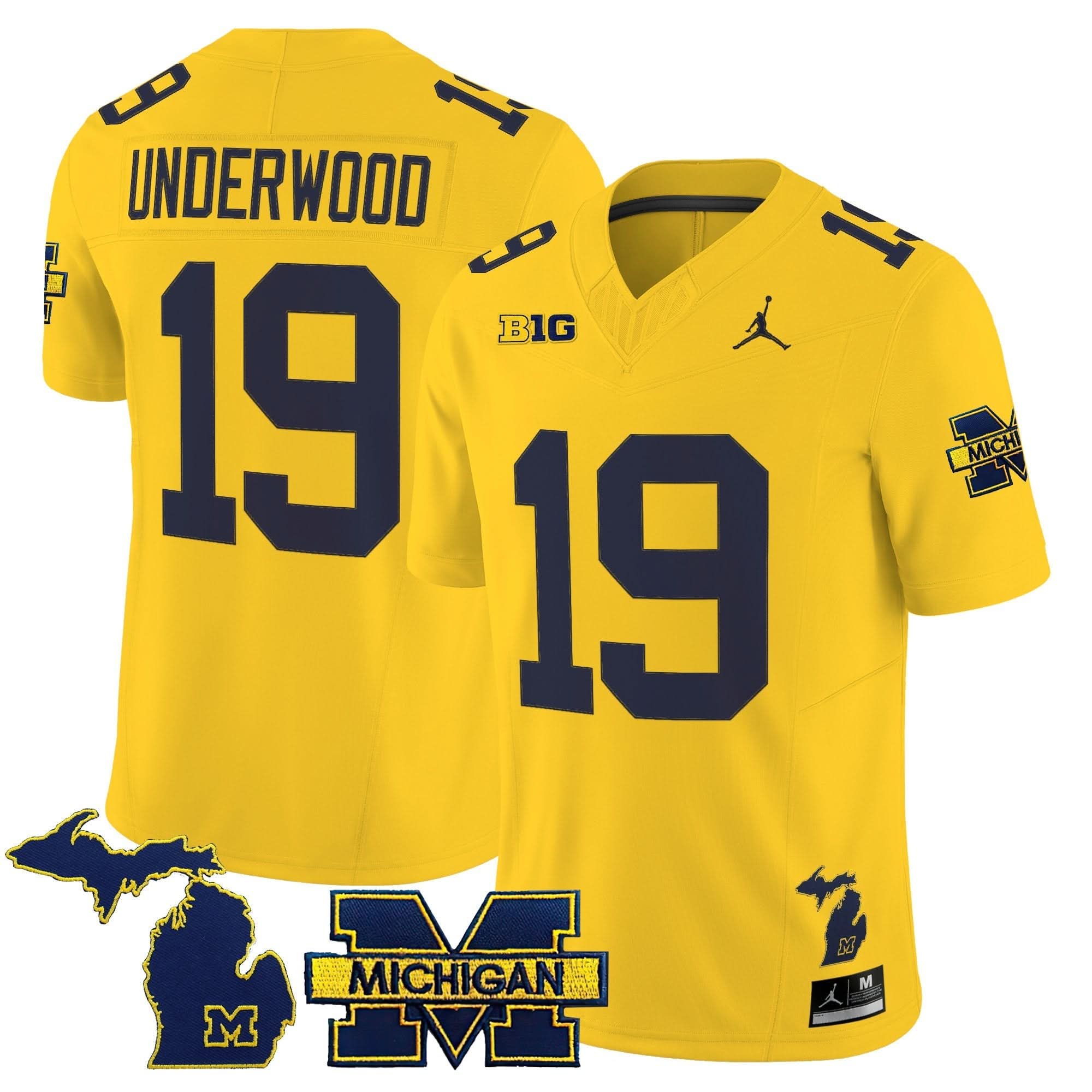 Michigan Wolverines 2025 Vapor Limited Jersey - All Stitched - Image 20