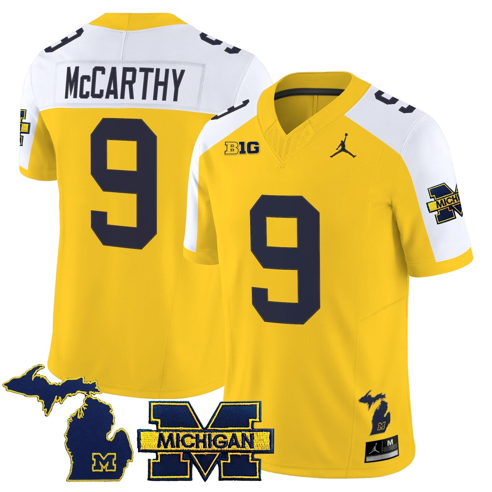 Michigan Wolverines 2025 Vapor Limited Jersey - All Stitched - Image 8