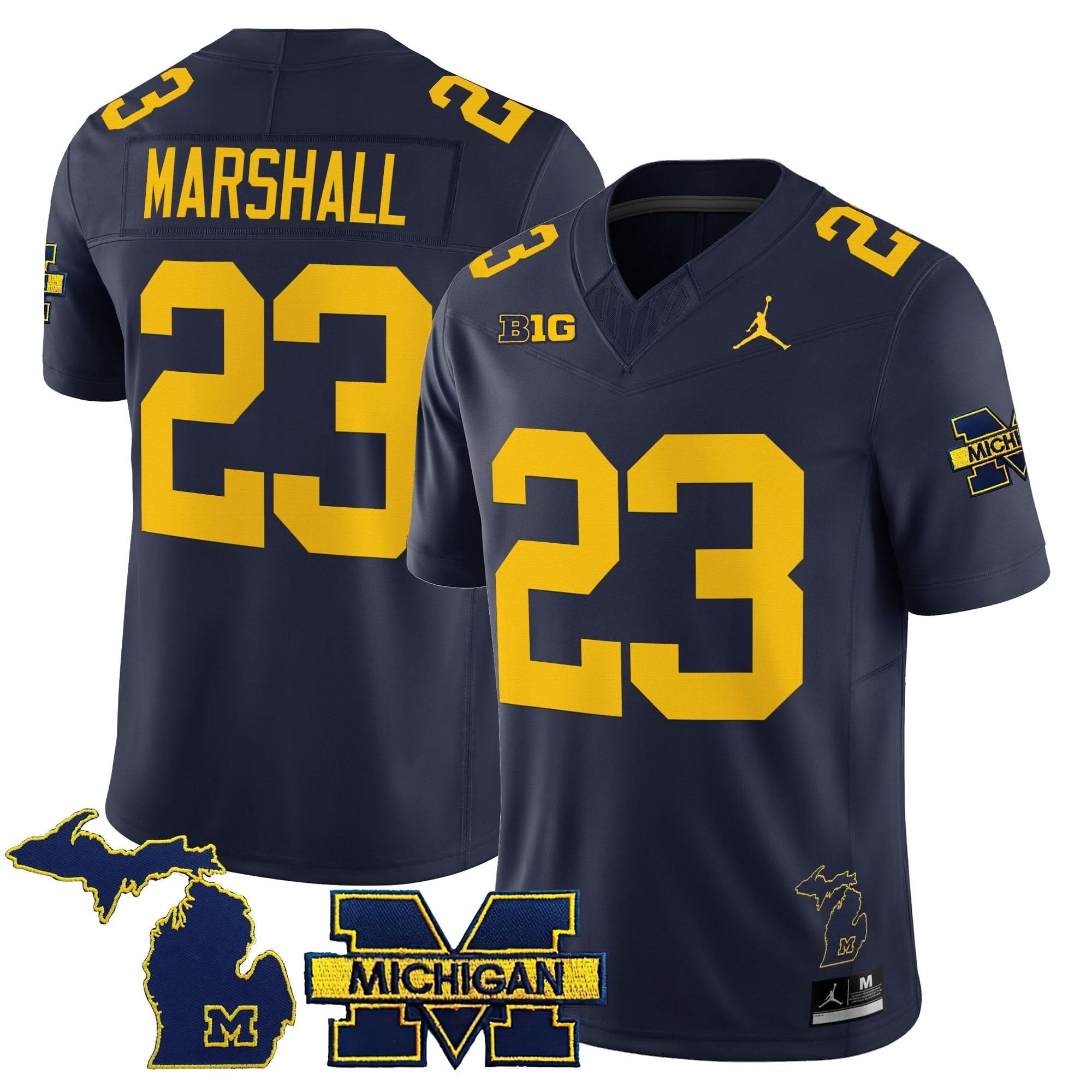 Michigan Wolverines 2025 Vapor Limited Jersey - All Stitched - Image 15