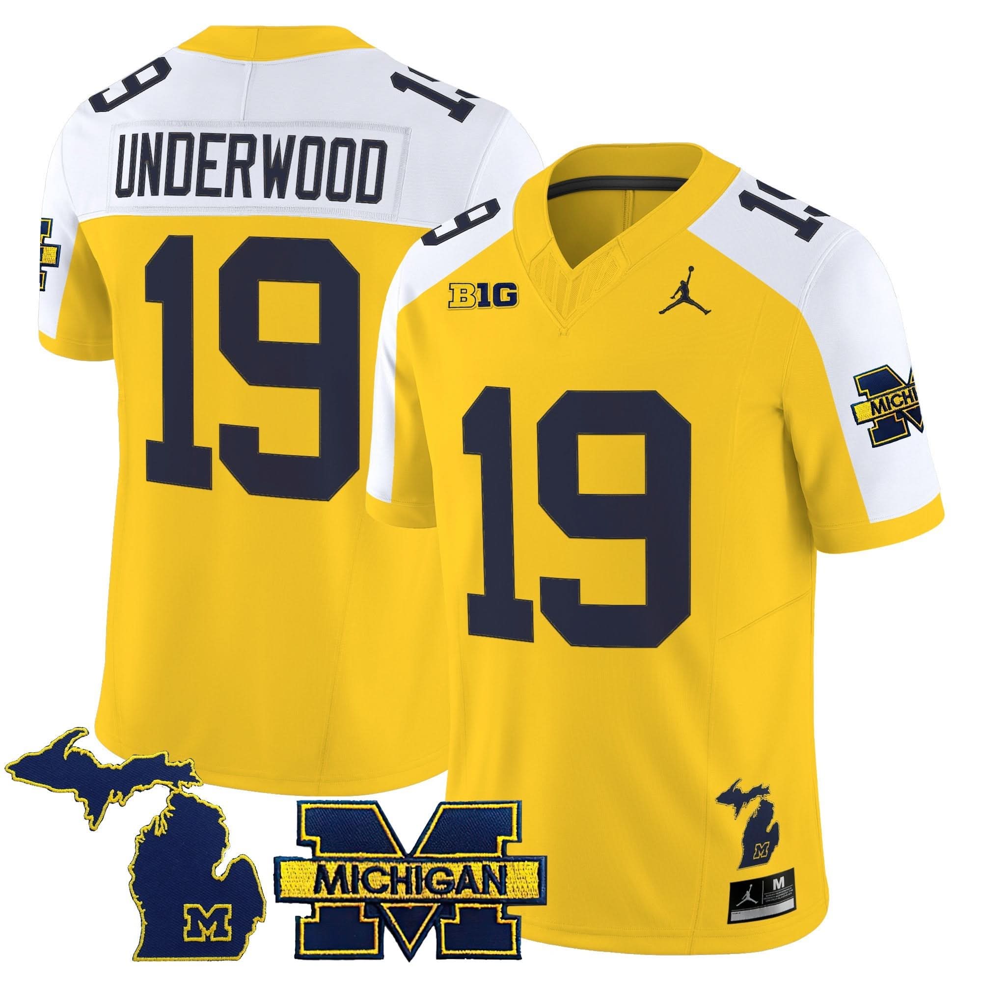 Michigan Wolverines 2025 Vapor Limited Jersey - All Stitched - Image 3