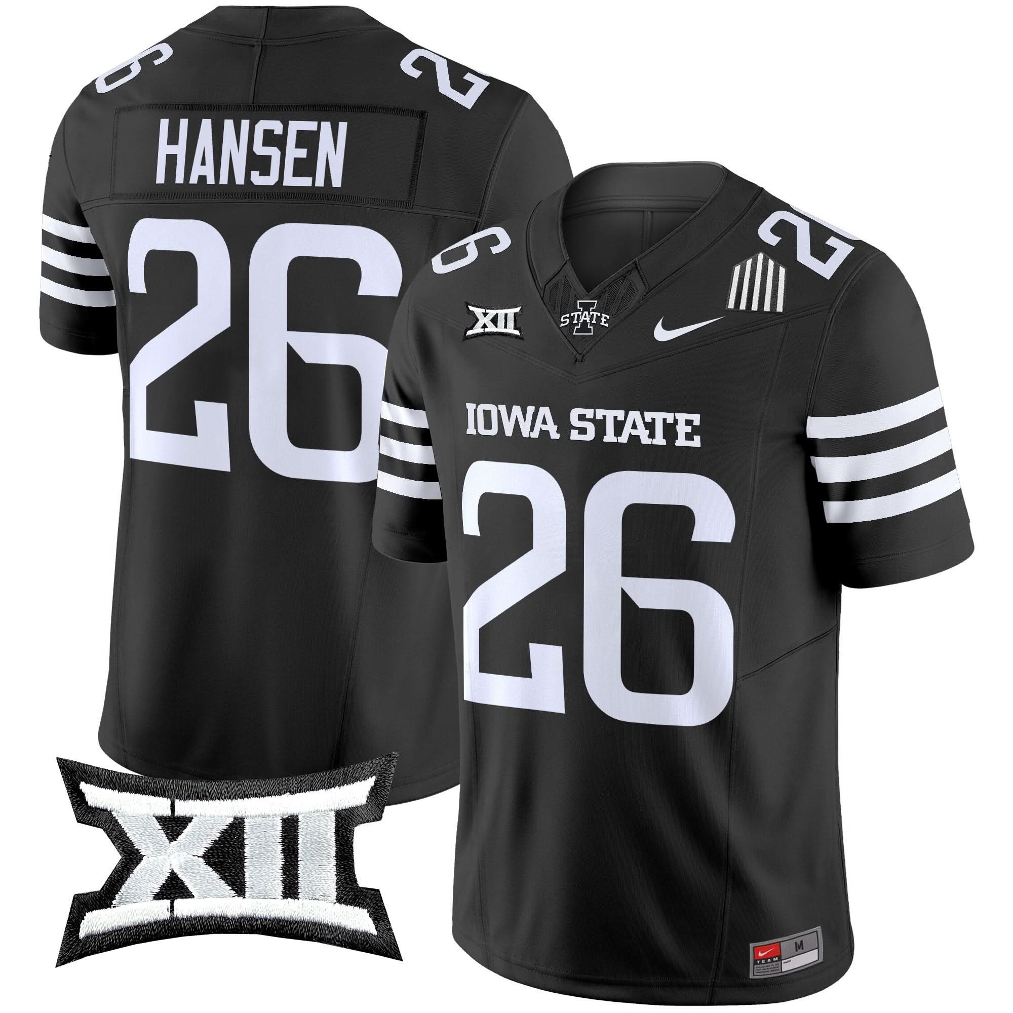 Iowa State Cyclones 2025 Vapor Limited Jersey - All Stitched - Image 28