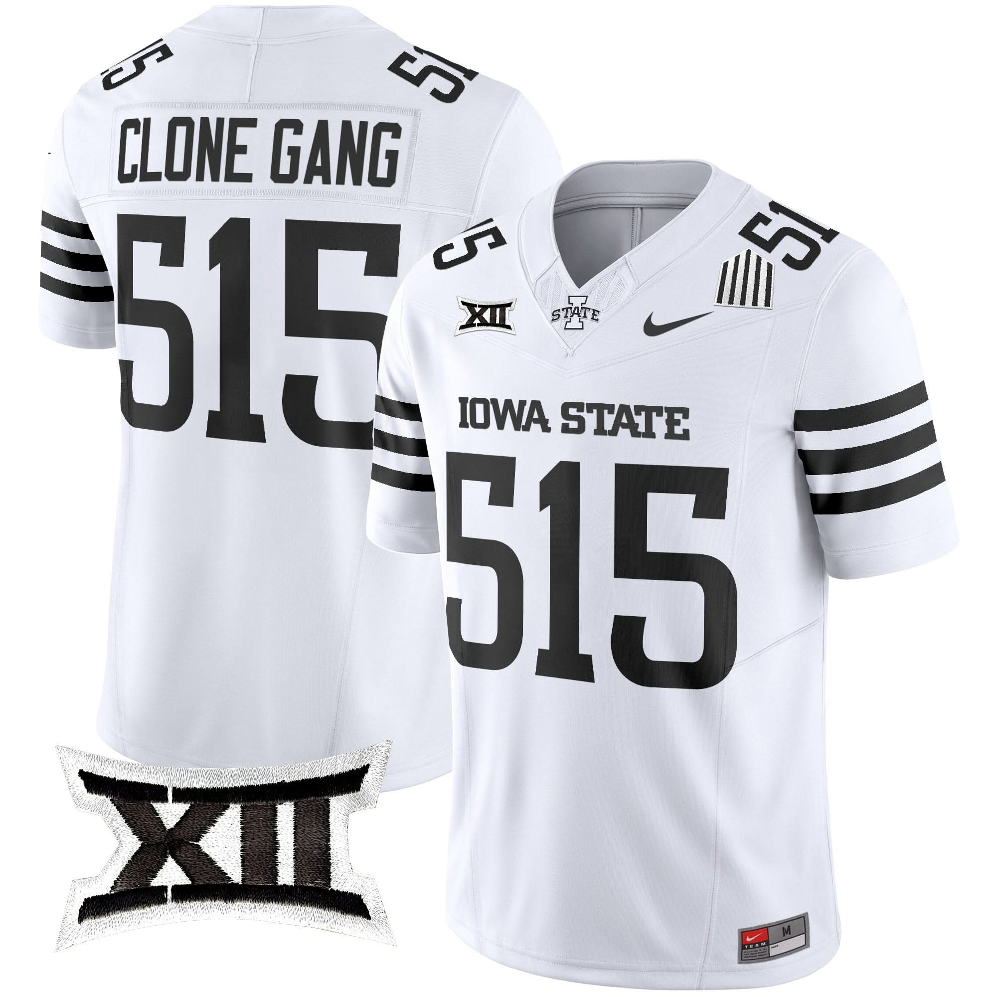 Iowa State Cyclones 2025 Vapor Limited Jersey - All Stitched - Image 42