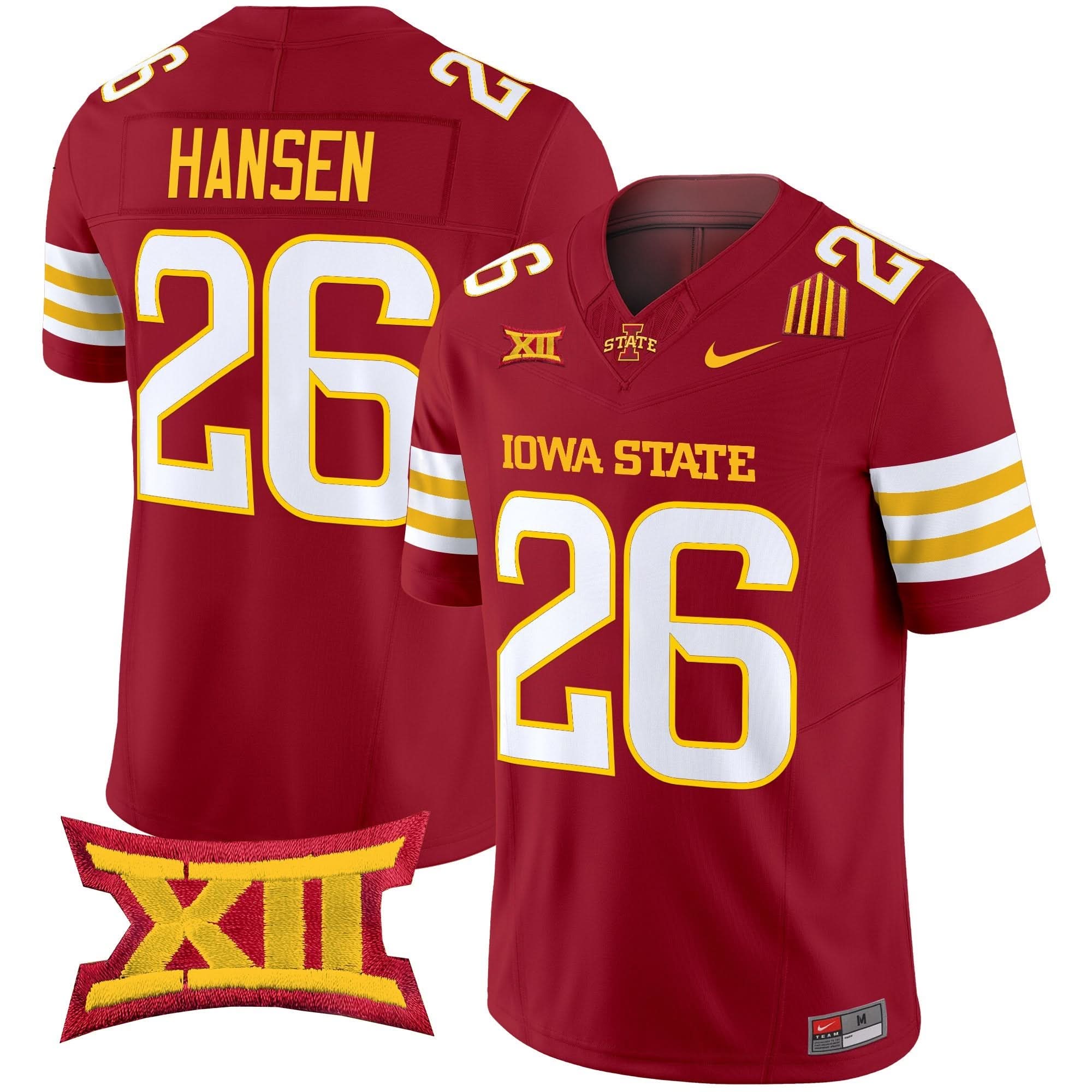 Iowa State Cyclones 2025 Vapor Limited Jersey - All Stitched - Image 18