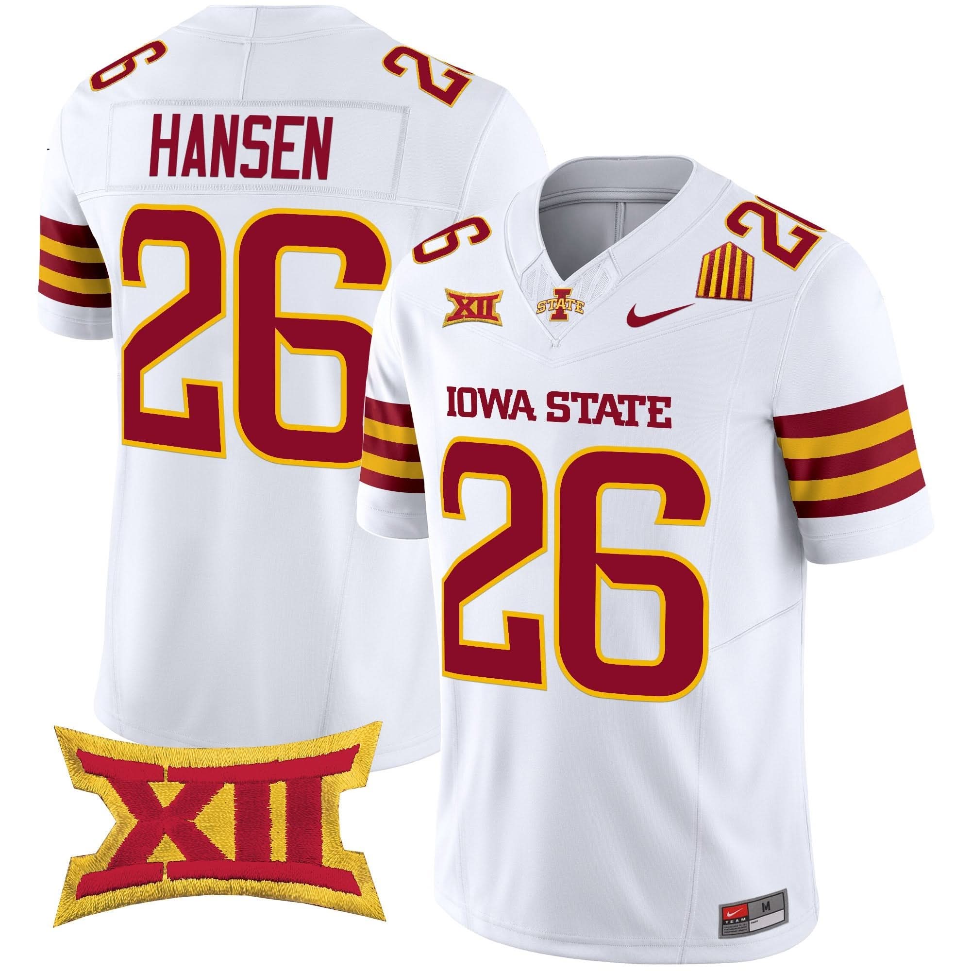 Iowa State Cyclones 2025 Vapor Limited Jersey - All Stitched - Image 38