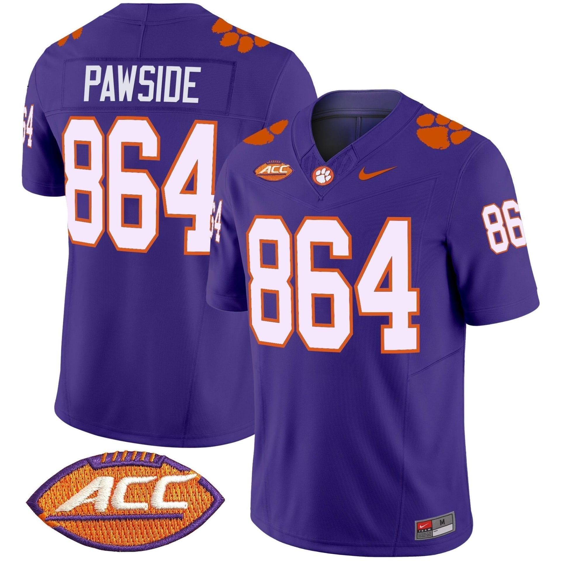 Clemson Tigers 2025 Vapor Limited Jersey - All Stitched - Image 25