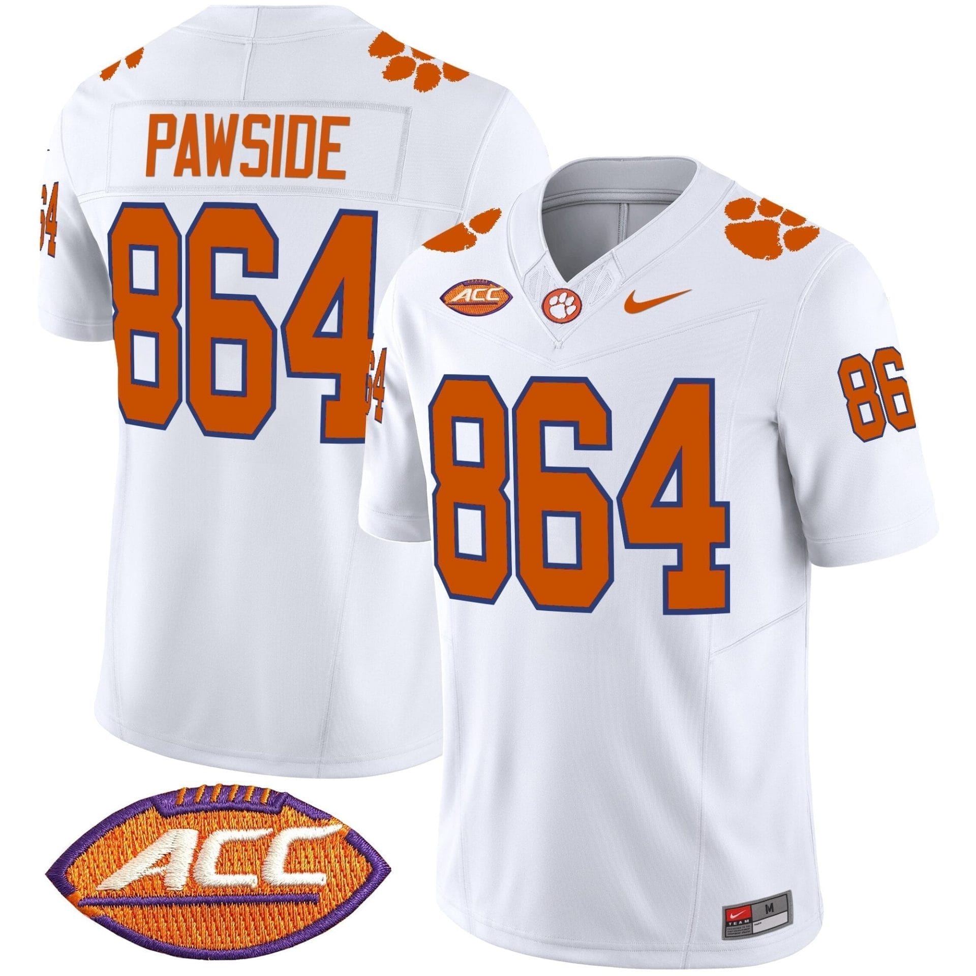 Clemson Tigers 2025 Vapor Limited Jersey - All Stitched - Image 14