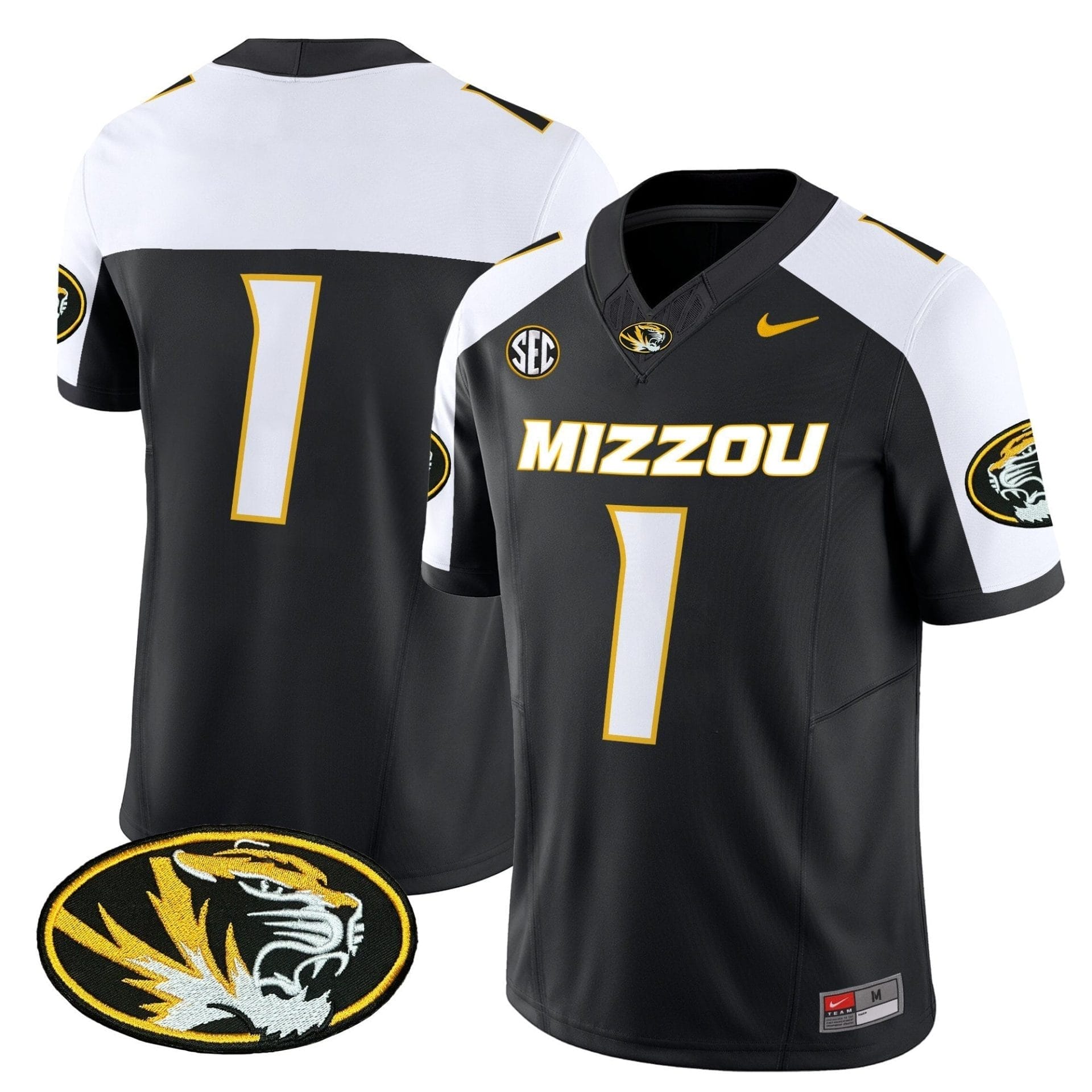 Missouri Tigers 2025 Vapor Limited Jersey - All Stitched - Image 27