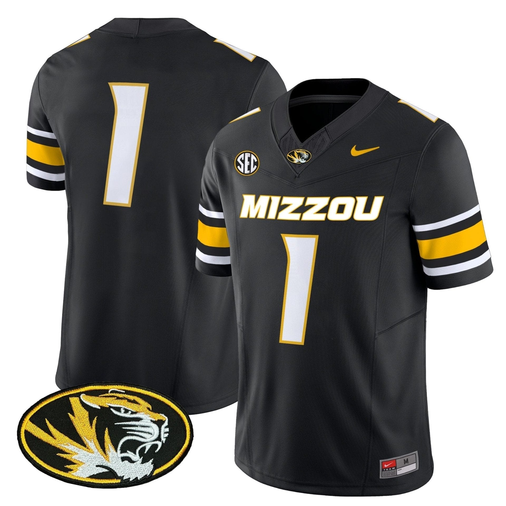 Missouri Tigers 2025 Vapor Limited Jersey - All Stitched - Image 40