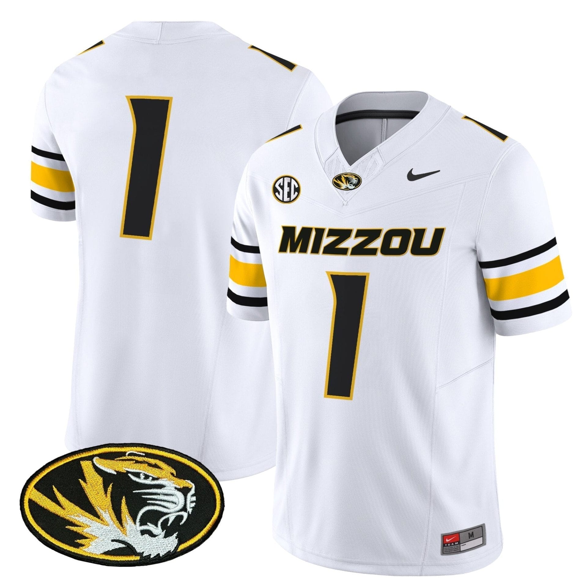 Missouri Tigers 2025 Vapor Limited Jersey - All Stitched - Image 22
