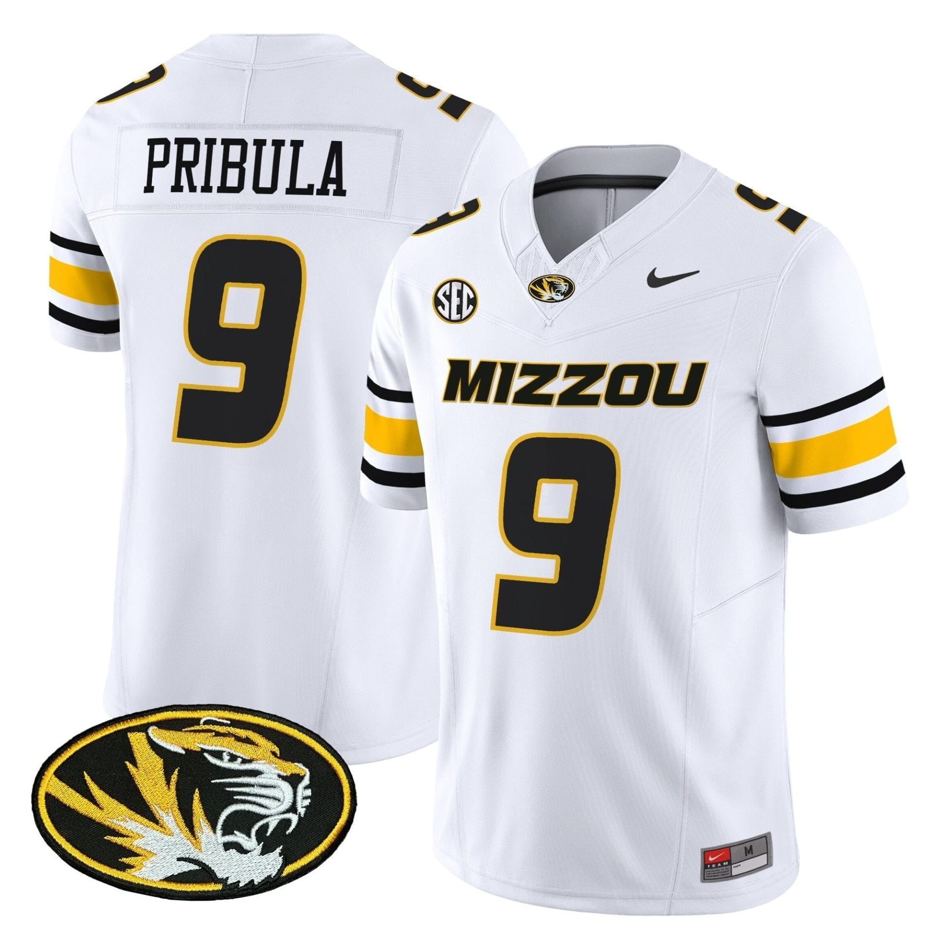 Missouri Tigers 2025 Vapor Limited Jersey - All Stitched - Image 13