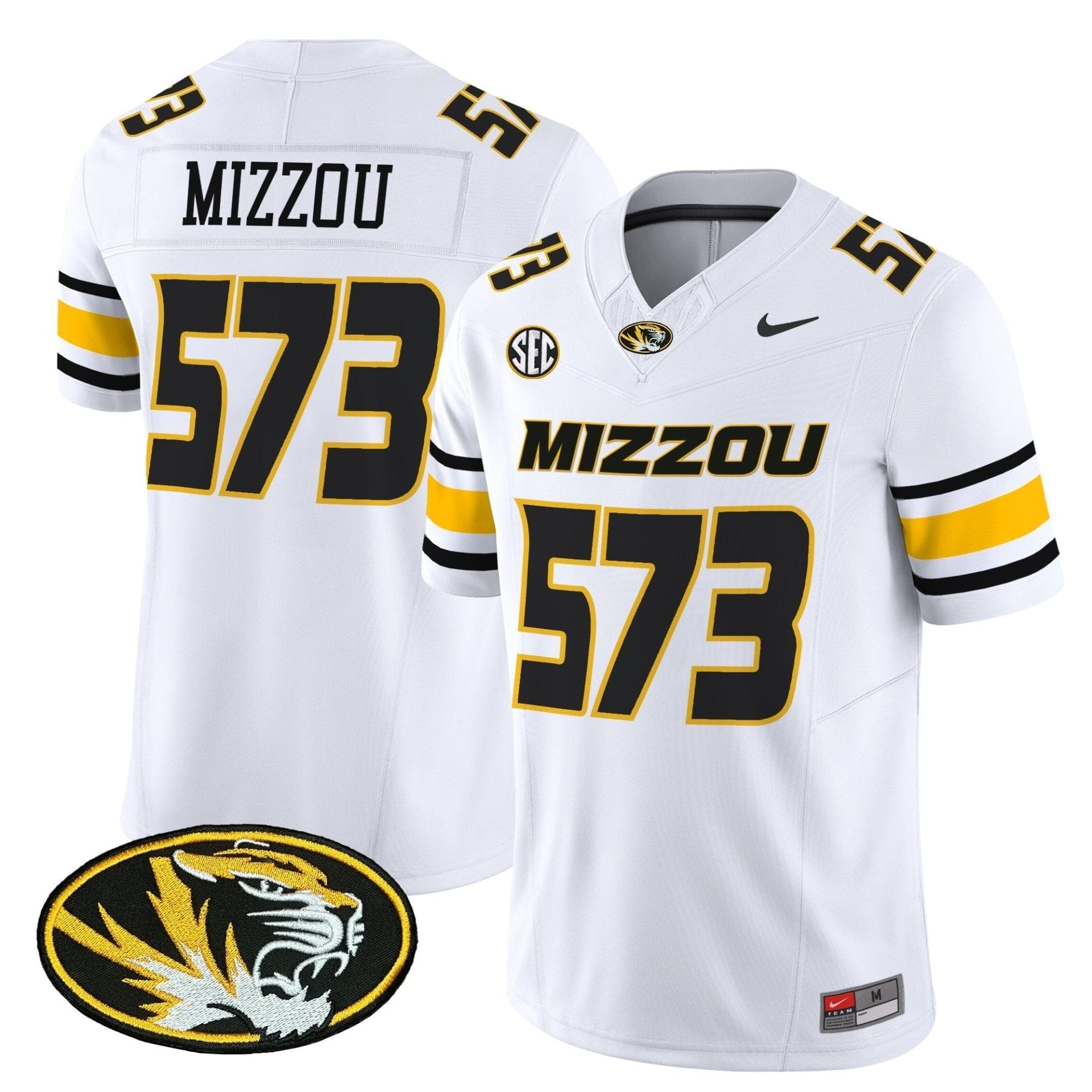 Missouri Tigers 2025 Vapor Limited Jersey - All Stitched - Image 14
