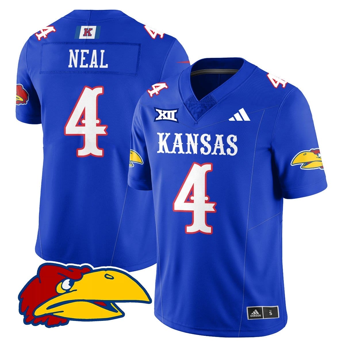Kansas Jayhawks Football 2025 Limited Jersey - All Stitched - Image 26