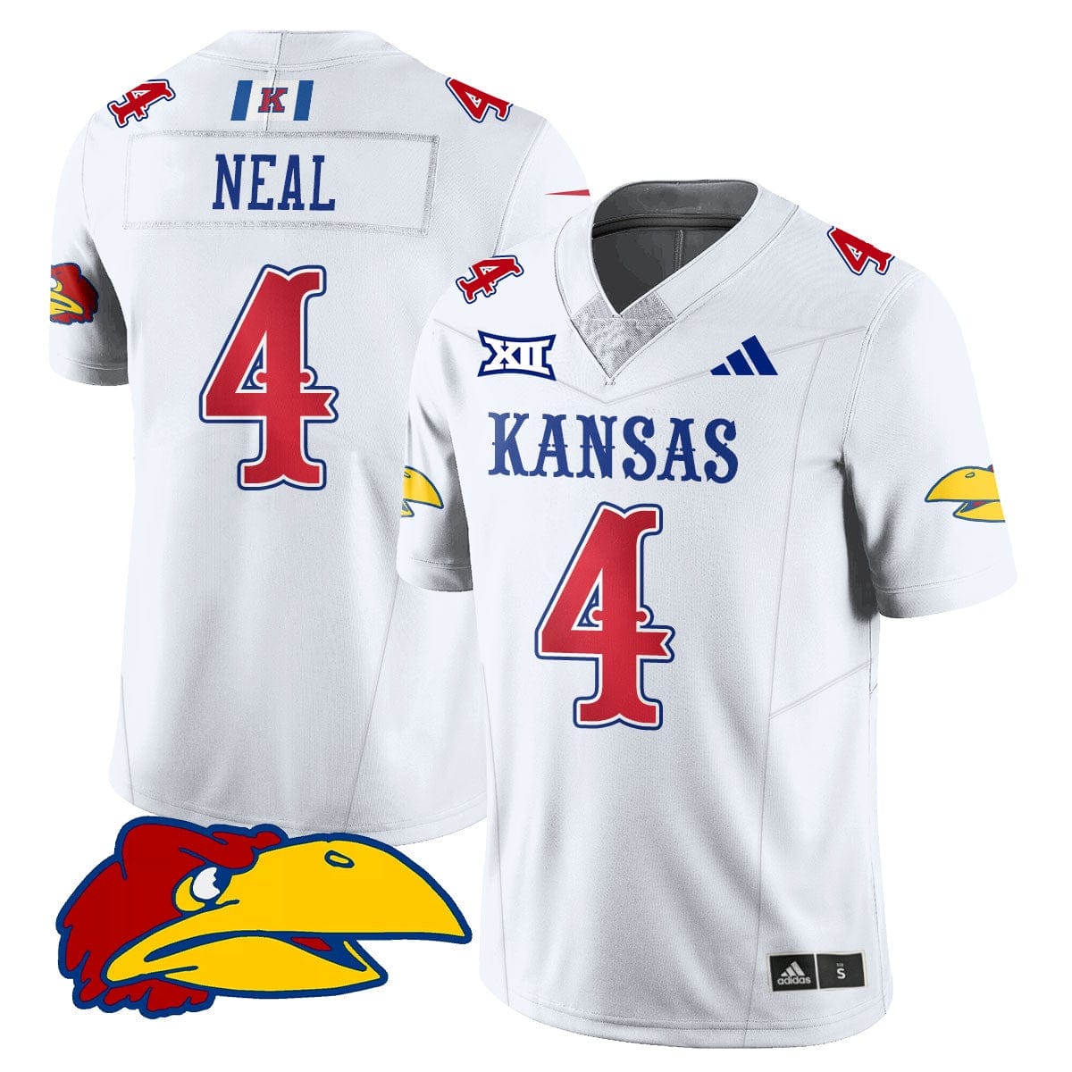 Kansas Jayhawks Football 2025 Limited Jersey - All Stitched - Image 10