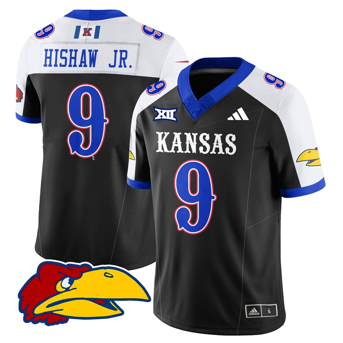 Kansas Jayhawks Football 2025 Limited Jersey - All Stitched - Image 14