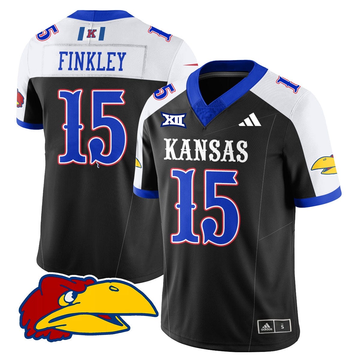 Kansas Jayhawks Football 2025 Limited Jersey - All Stitched - Image 24