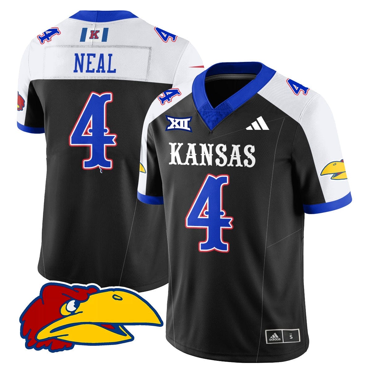 Kansas Jayhawks Football 2025 Limited Jersey - All Stitched - Image 17