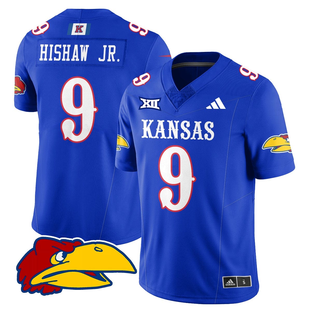 Kansas Jayhawks Football 2025 Limited Jersey - All Stitched - Image 28