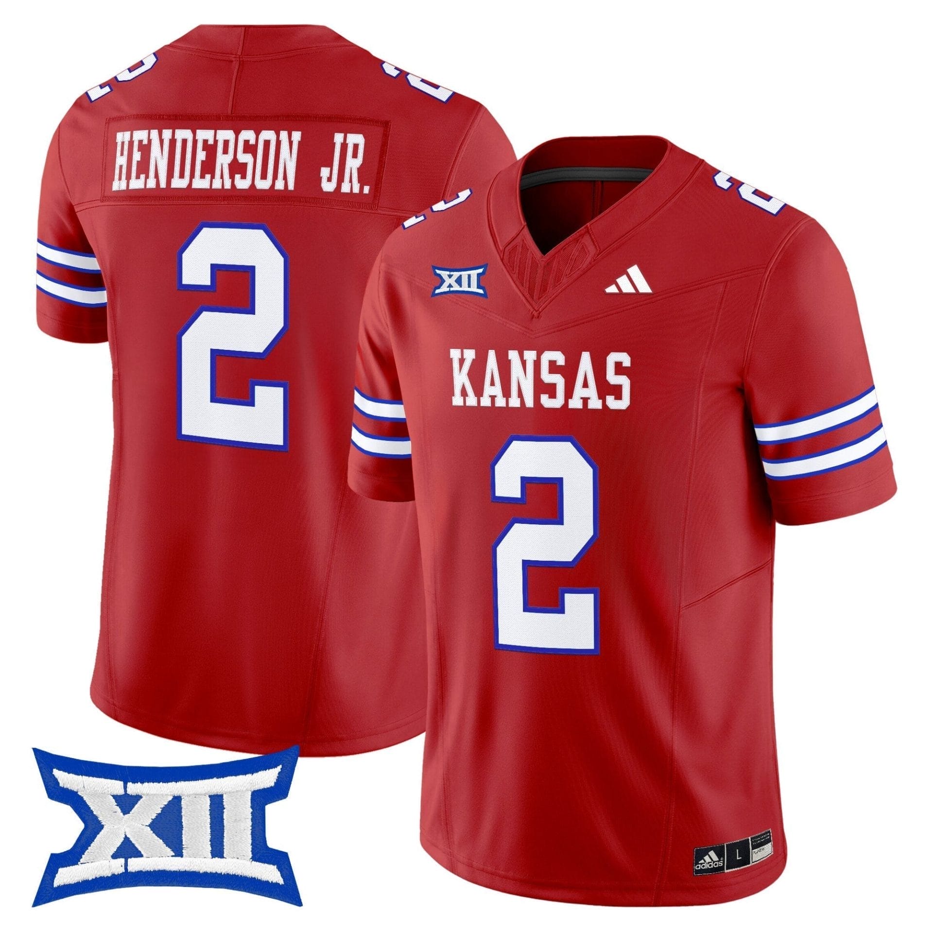 Kansas Jayhawks 2025 Vapor Limited Jersey - All Stitched - Image 45