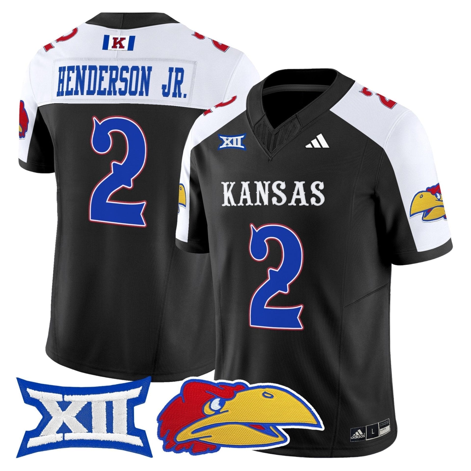 Kansas Jayhawks 2025 Vapor Limited Jersey - All Stitched - Image 29