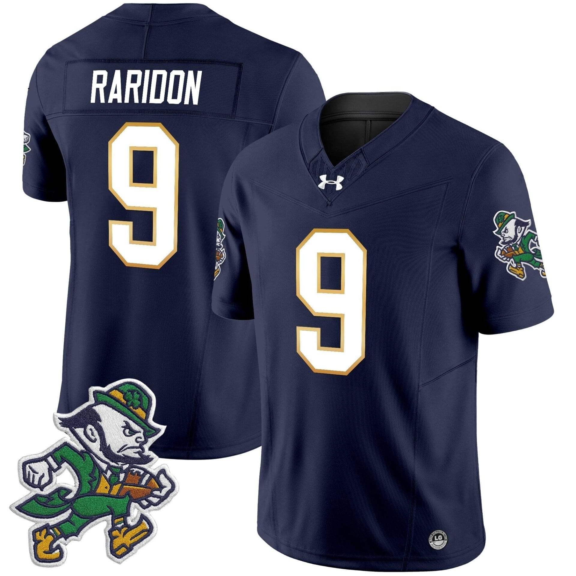 Notre Dame Fighting Irish 2025 'Gridiron Leprechaun Edition' Vapor Limited Jersey – All Stitched - Image 38
