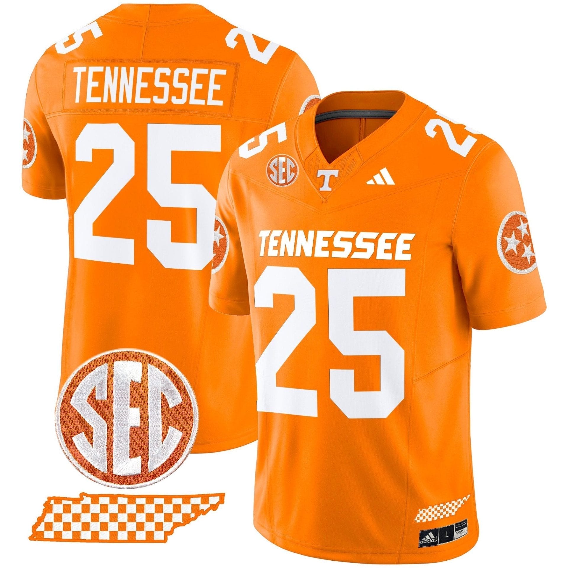 Tennessee Volunteers 2025 Vapor Limited Jersey V2 - All Stitched - Image 13
