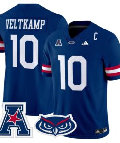 Florida Atlantic Owls 2025 Vapor Limited Jersey - All Stitched