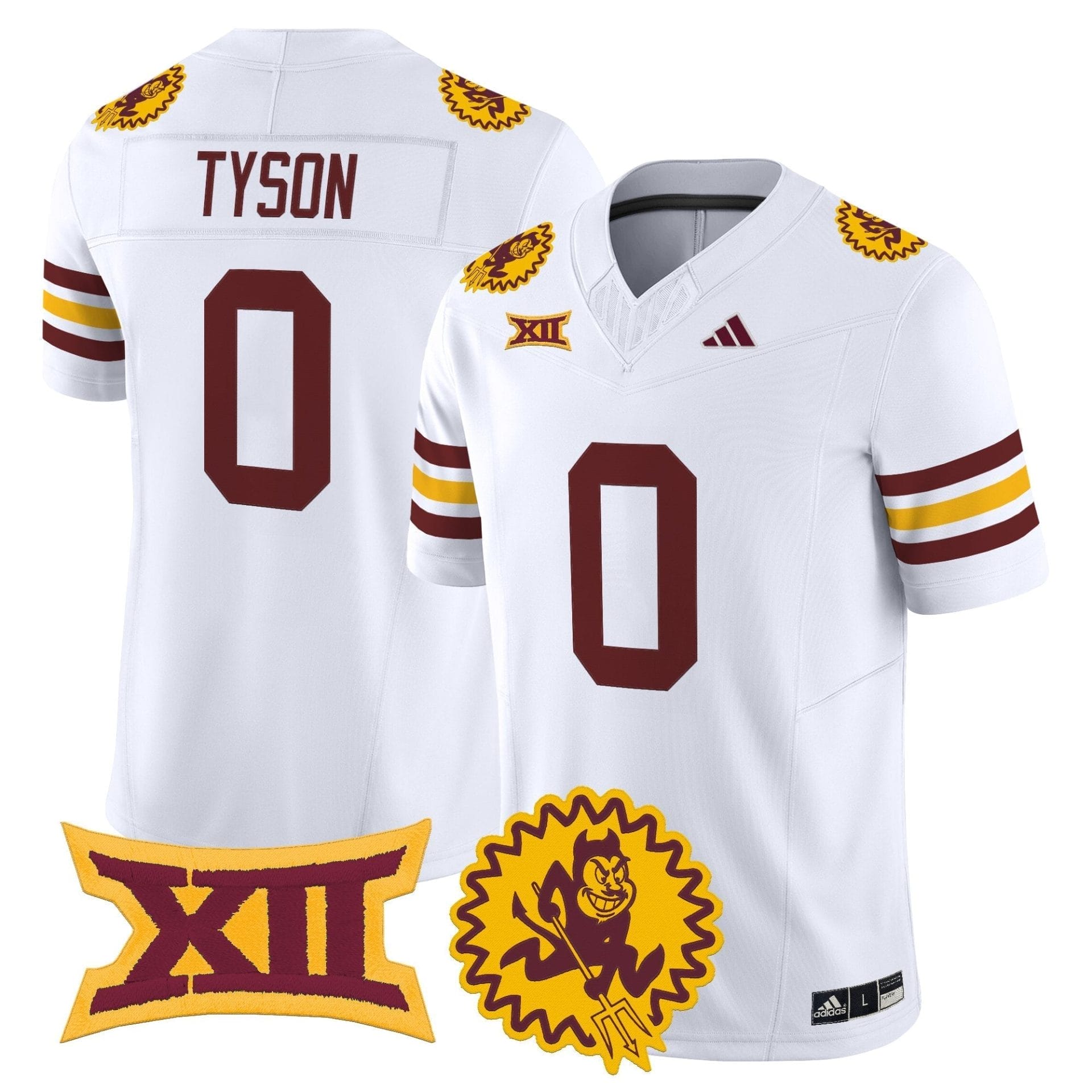 Arizona State Sun Devils 1975 Throwback Vapor Limited Jersey - All Stitched - Image 20