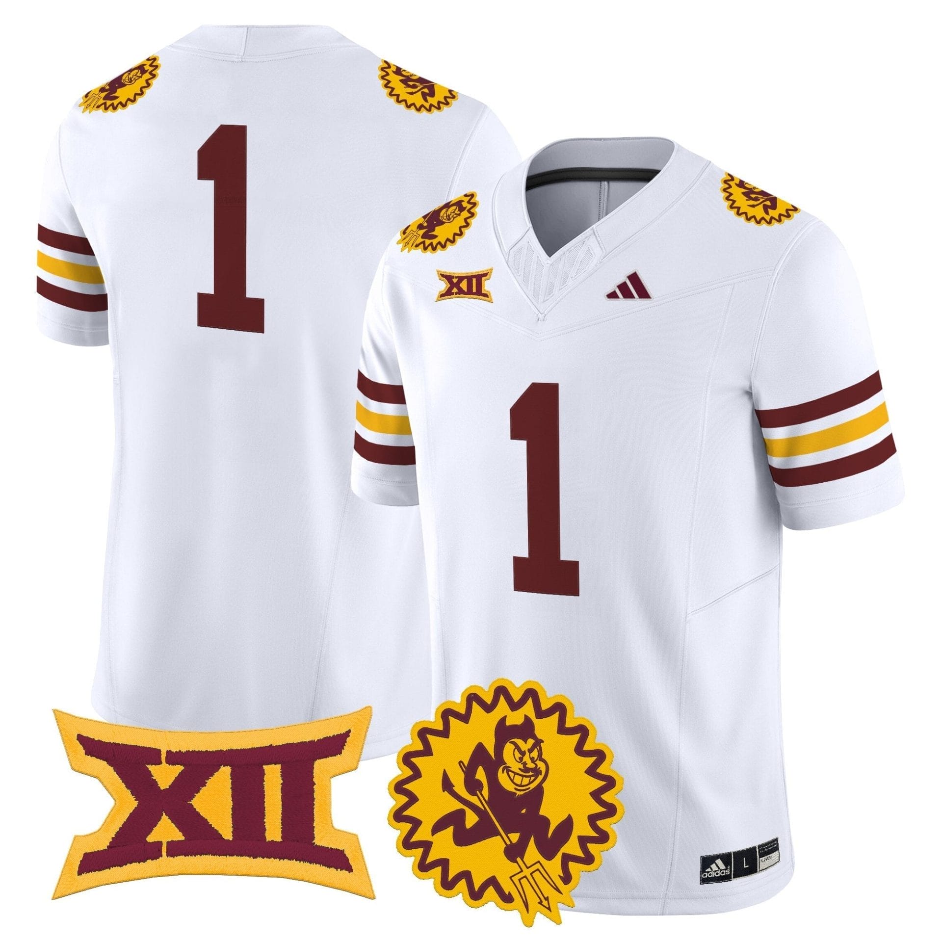 Arizona State Sun Devils 1975 Throwback Vapor Limited Jersey - All Stitched - Image 25