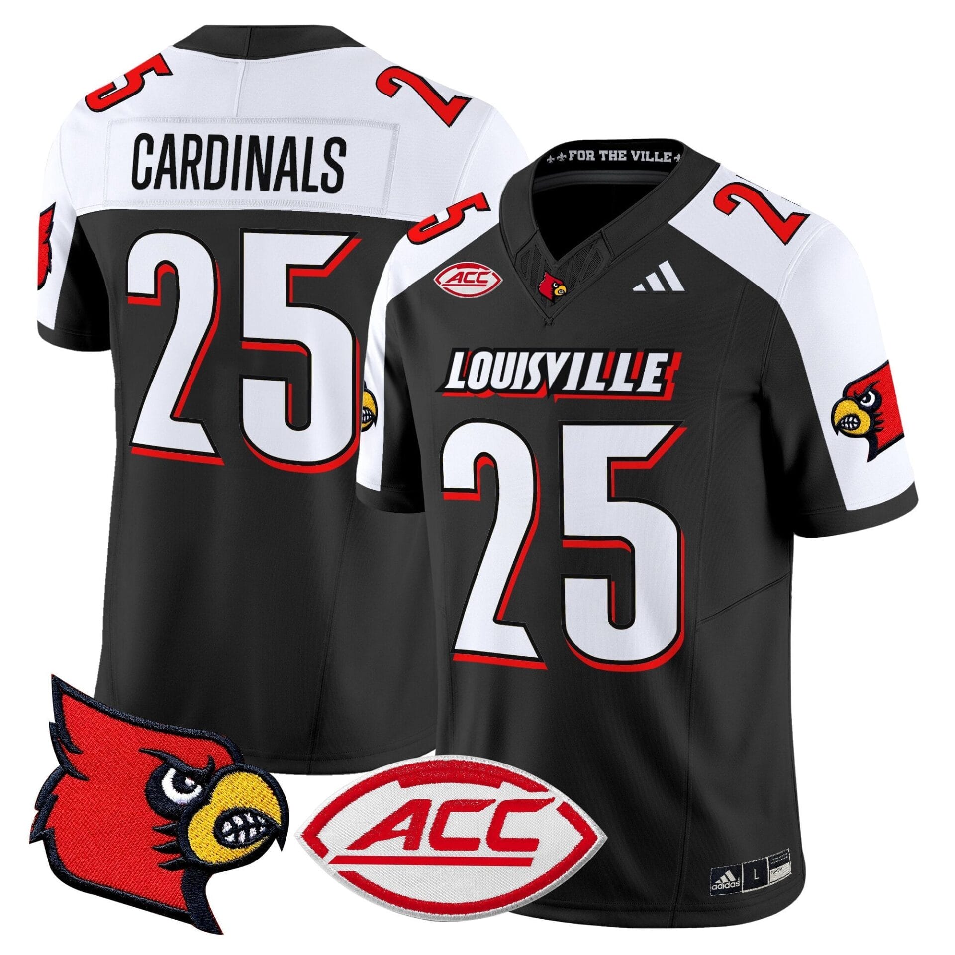 Louisville Cardinals 2025 Vapor Limited Jersey - All Stitched - Image 44