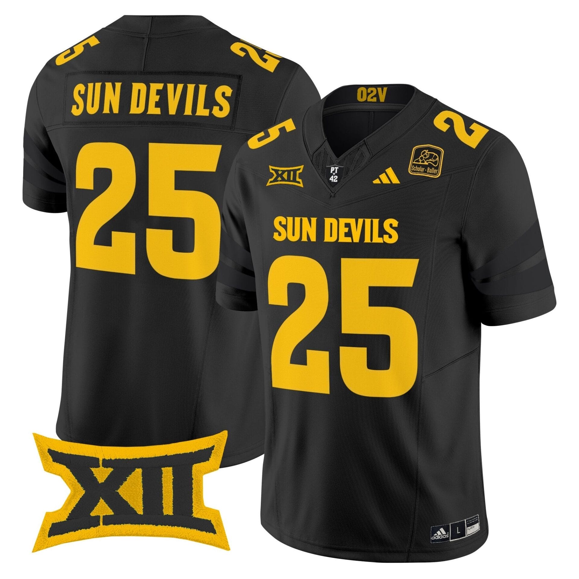 Arizona State Sun Devils 2025 Vapor Limited Jersey - All Stitched - Image 46