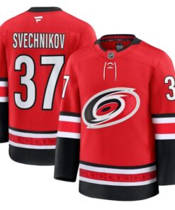 Andrei Svechnikov Jersey #37 Carolina Hurricanes 2025 - 26 Premium Stitched