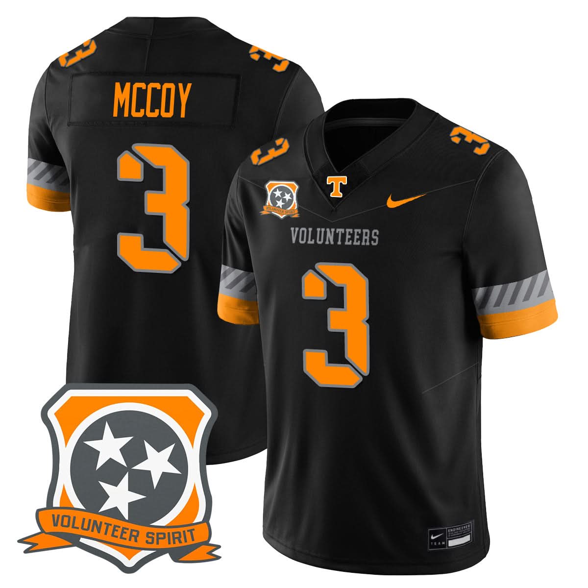 Tennessee Volunteers Football 2025 Spirit Limited Jersey - All Stitched - Image 3