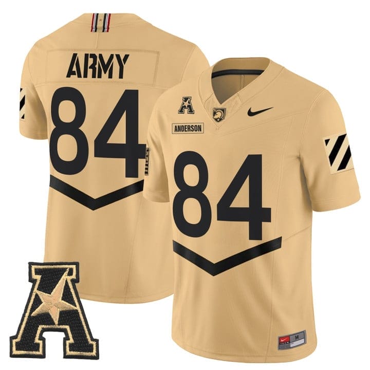 Brady Anderson Jersey #84 Army Black Knights 2025 Vapor Stitched - Image 5