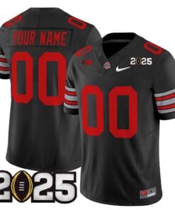 Custom Ohio State Buckeyes Jersey 2025 Vapor Limited Stitched