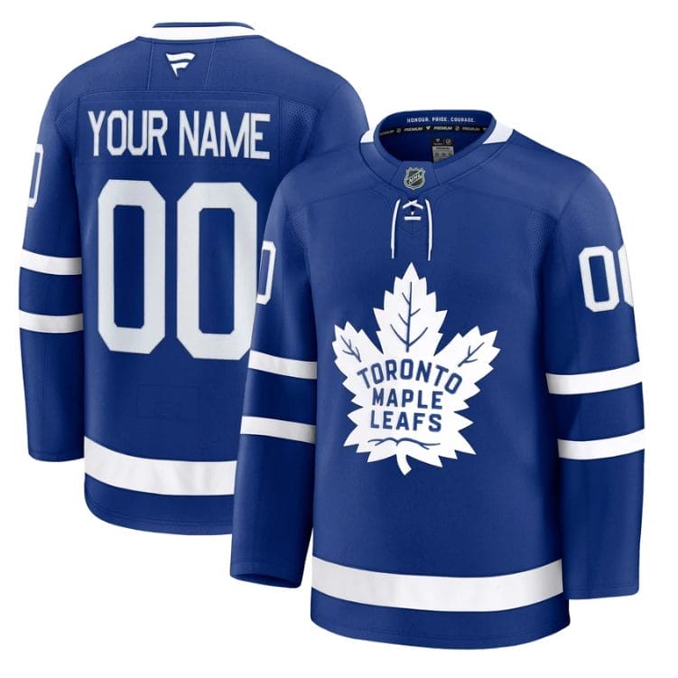 Custom Toronto Maple Leafs Jersey Name, Number Timeless Stitched - Image 2