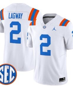 DJ Lagway Jersey #2 Florida Gators 1960s Throwback Vapor Limited